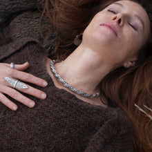 Load image into Gallery viewer, Bague en argent ethnique N° 51