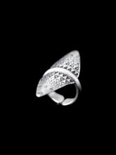 Load image into Gallery viewer, Bague en argent ethnique N° 51
